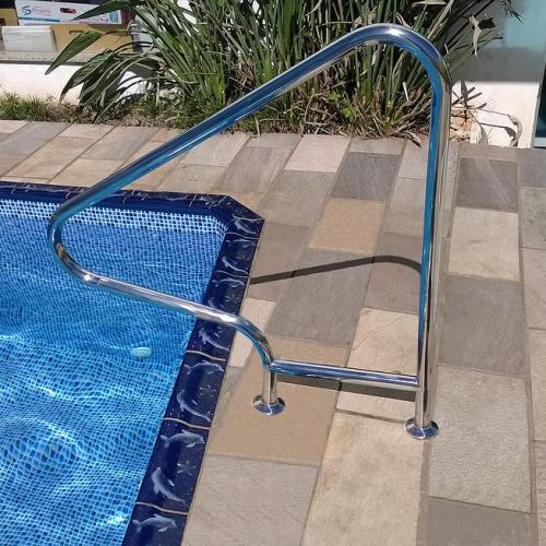 Corrimão para Piscina de Inox